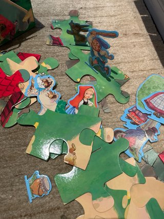 Puzzle 2D Caperucita Roja
