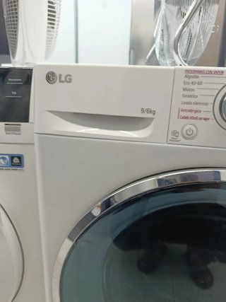 @Lavadora Secadora LG 9/6kg Con Garantía@