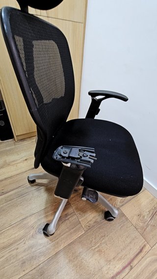 Silla de Oficina Ergonómica — Color Negro