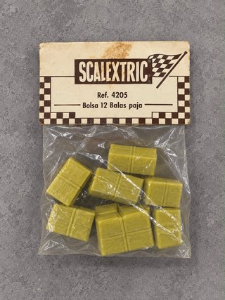 Scalextric Ref. 4205 Balas Paja Vintage