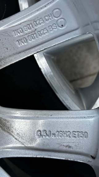 Llantas VW Golf 16 pulgadas