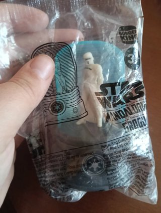 Muñeco Star Wars The Mandalorian Burger King