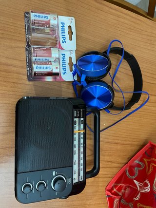 Radio Retekess TR604 FM/AM Negra