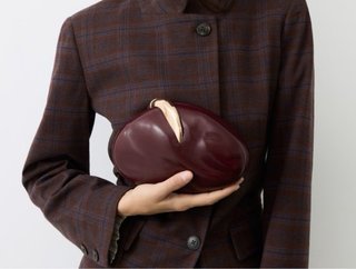 Bolso de fiesta Tintoretto burdeos