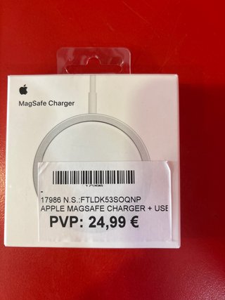 Cargador MagSafe Apple nuevo