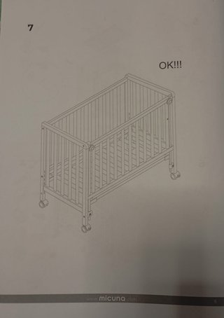 Cuna Mi Cuna Nordica bebé