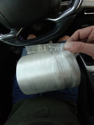 Bobina de Empaquetado de Fibra Natural