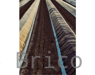 Plástico Negro Agricultura Obra G600 - 1/4 - 3x75 Metros