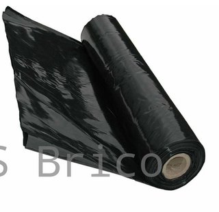 Plástico Negro Agricultura Obra G600 - 1/4 - 3x75 Metros