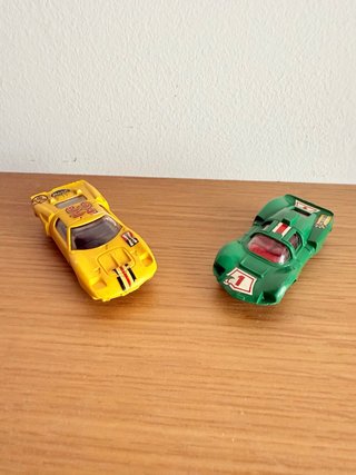 2 modellini auto Champion anni '60-'70