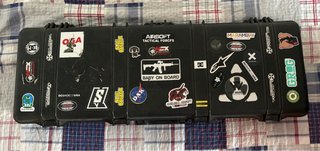 Estuche Táctico Airsoft Negro Y Varios