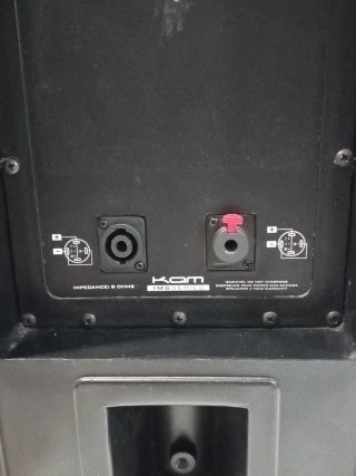 Altavoces KAM IMSSERIES con cables