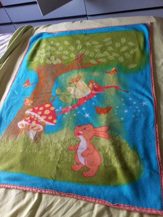 Manta para Bebé con Estampado de Fantasía
