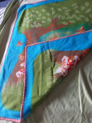 Manta para Bebé con Estampado de Fantasía