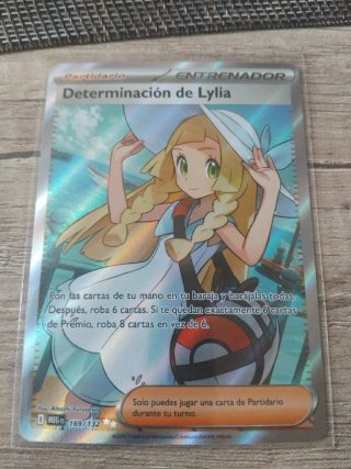 Carta Pokémon Determinación de Lylia