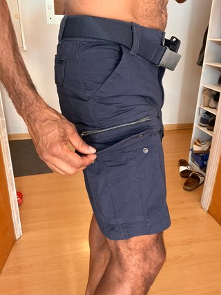 Pantalón corto cargo senderismo NH500 Hombre