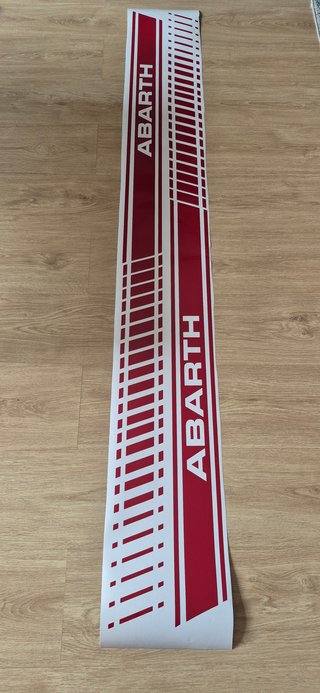 Faixas Laterais Abarth 500 - Vinil
