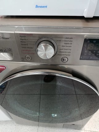 @Lavadora y Secadora LG 8/5kg Direct Drive 1400rpm