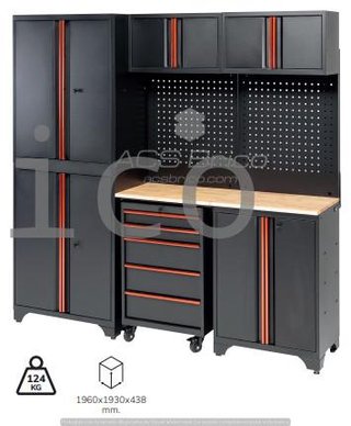 Conjunto Taller 3 Módulos S/Madera Alyco Orange 129790