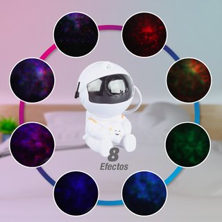 Luz de Noche Infantil LED Astronauta