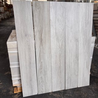Lote de 73m2 de Azulejos Gris Efecto Madera