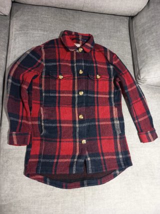 Camisa Cazadora de Cuadros estilo leñador