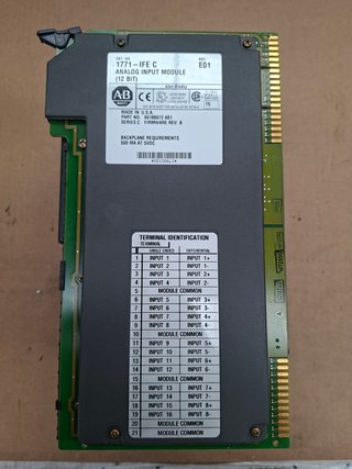 Allen-Bradley 1771-IFE C Módulo Entrada Analógica