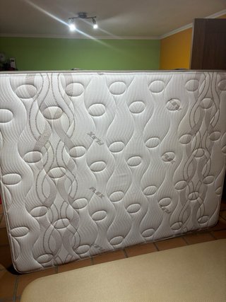 Cama completa metal y tela