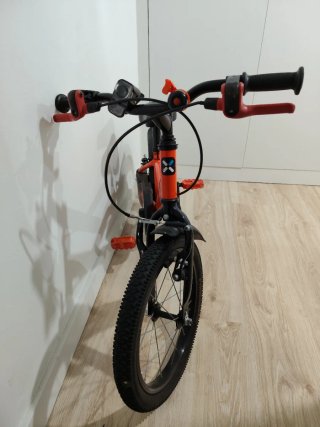Bicicleta infantil Btwin naranja