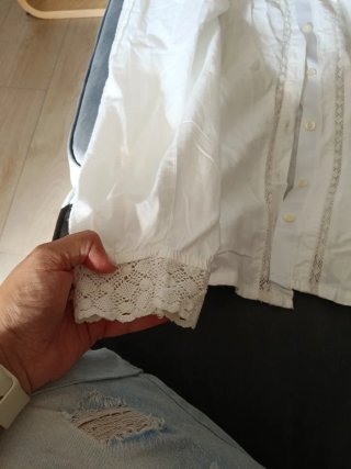 Camisa Baturra Talla 46 Encaje