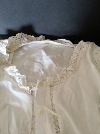 Camisa Baturra Talla 46 Encaje