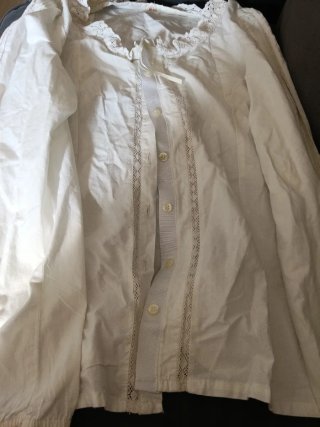 Camisa Baturra Talla 46 Encaje
