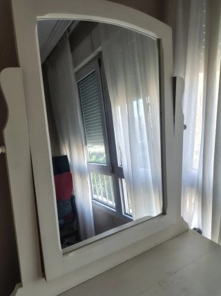 Cómoda con Espejo Blanca