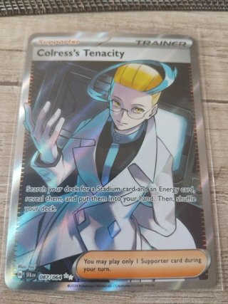 Carta Pokémon Colress's Tenacity