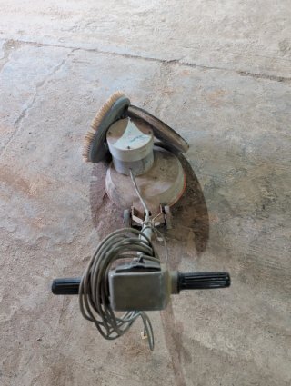 Pulidora industrial para pavimento