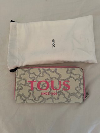 Cartera Tous Beige y Rosa