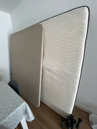 Colchón Viscoelástico EUROCOLCHON + base tapizada