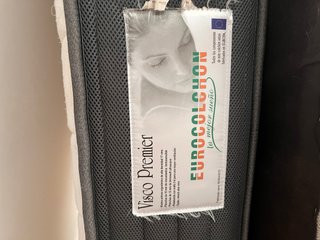 Colchón Viscoelástico EUROCOLCHON + base tapizada