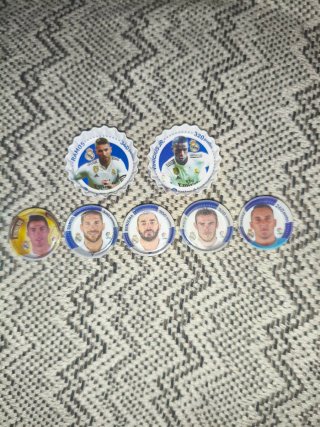 Lote de Chapas Real Madrid