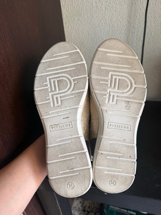 Sandalias Pitillos Beige