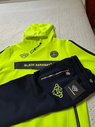Chándal Black Bananas Amarillo y Negro