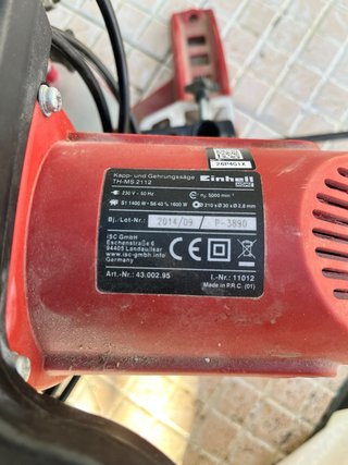 Máquina de cortar madera Einhell TH-MS 2112