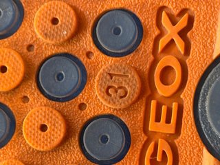 Sandalias Geox Niños Azul Naranja