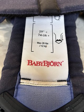 Mochila Portabebés BabyBjörn Azul