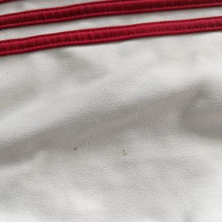 Chaqueta Adidas vintage blanca y roja retro Unisex