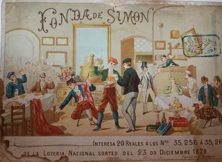 Participación Lotería Antigua 1878