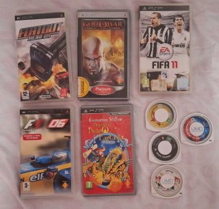 Lote de 9 Juegos para PSP