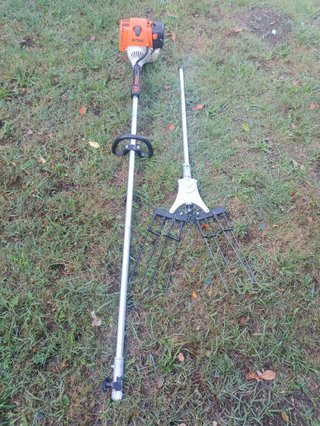 Vareador de aceitunas Stihl KM 100
