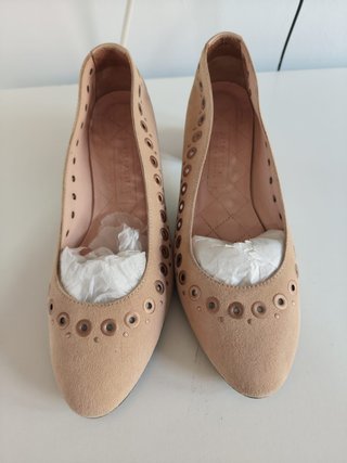 Zapatos Hispanitas Beige Mujer