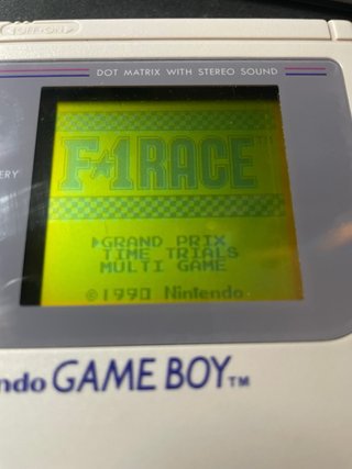 F1 Race Game Boy Nintendo DMG-F1A